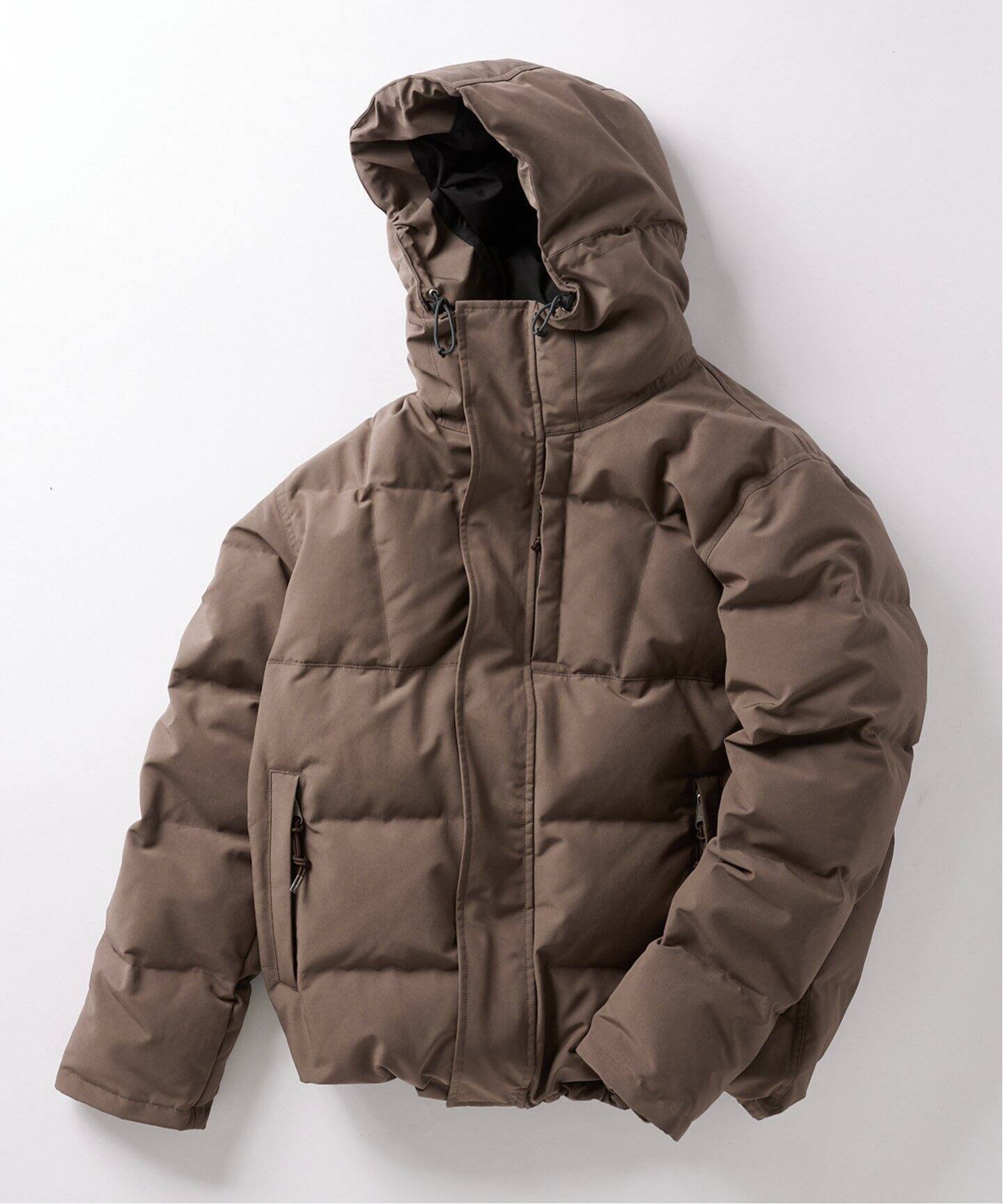 【ジャーナルスタンダード/JOURNAL STANDARD / MEN】のLASKA GRAPHENE / ラスカ グラフェン フードダウンジャケット インテリア・キッズ・メンズ・レディースファッション・服の通販 founy(ファニー) 　ファッション　Fashion　メンズファッション　MEN　ジャケット　Jacket　ダウン　Down　今季　This Season　冬　Winter　軽量　Lightweight　ブラウン|ID: prp329100004497165 ipo3291000000031725544