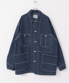 【アーバンリサーチ ドアーズ/URBAN RESEARCH DOORS / MEN】のFORK SPOON 綿麻デニムカバーオール 人気、トレンドファッション・服の通販 founy(ファニー) ファッション Fashion メンズファッション MEN カッティング Cutting カフス Cuffs スウェット Sweat デニム Denim トリプル Triple 定番 Standard パッチ Patch フィット Fit ベーシック Basic ポケット Pocket S/S・春夏 Ss・Spring/Summer 夏 Summer 2025年 2025 2025春夏・S/S Ss,Spring/Summer,2025 thumbnail ONEWASH|ID: prp329100004497256 ipo3291000000031726080