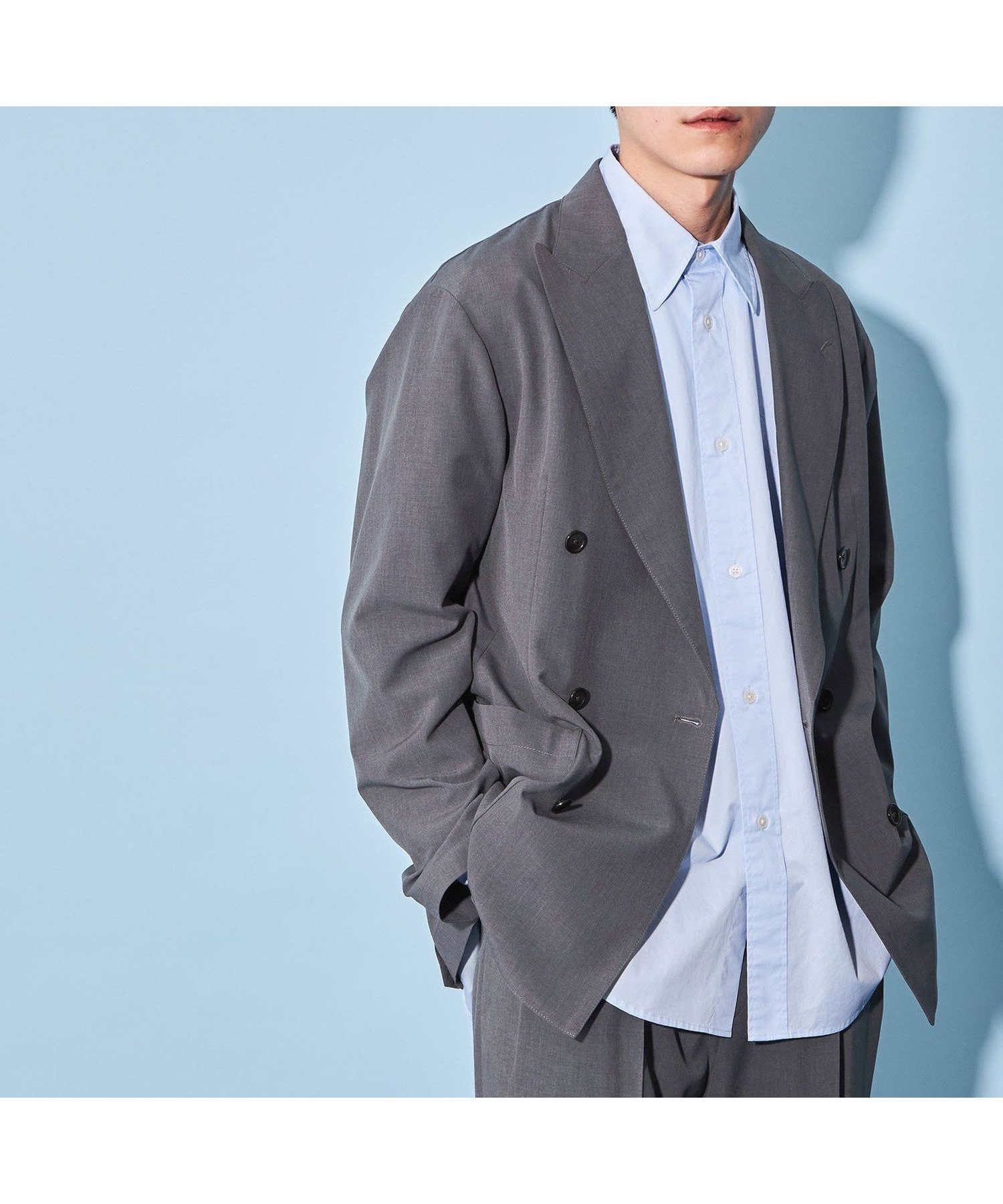 【その他のブランド/Other】のCITEN イージー テーラード ジャケット インテリア・キッズ・メンズ・レディースファッション・服の通販 founy(ファニー) 　ファッション　Fashion　レディースファッション　WOMEN　アウター　Coat Outerwear　ジャケット　Jackets　テーラードジャケット　Tailored Jackets　吸水　Water Absorption　ジャケット　Jacket　スラックス　Slacks　セットアップ　Set Up　テーラード　Tailored　デニム　Denim　フィット　Fit　モダン　Modern　A/W・秋冬　Aw・Autumn/Winter・Fw・Fall-Winter　おすすめ　Recommend　MD.GRAY|ID: prp329100004497348 ipo3291000000031726727