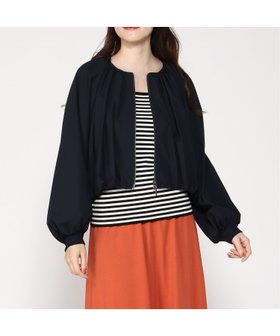 【グレディブリリアン/Gready Brilliant】のGready Brilliant/1_TRバルーンBZ 人気、トレンドファッション・服の通販 founy(ファニー) ファッション Fashion レディースファッション WOMEN クロップド Cropped ジャケット Jacket トレンド Trend ドローコード Draw Cord バランス Balance バルーン Balloon フォルム Form エレガント 上品 Elegant 春 Spring |ID:prp329100004497375