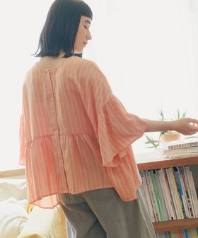 【ニコアンド/niko and】のCOMFORTリネンワイドブラウス 人気、トレンドファッション・服の通販 founy(ファニー) ファッション Fashion レディースファッション WOMEN トップス・カットソー Tops/Tshirt シャツ/ブラウス Shirts/Blouses おすすめ Recommend なめらか Smooth ギャザー Gather スラックス Slacks フリル Frills フレア Flare ミリタリー Military リネン Linen エレガント 上品 Elegant |ID:prp329100004497381