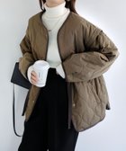 【その他のブランド/Other】の2way キルティング ジャケット カーキブラウン|ID: prp329100004497390 ipo3291000000031727006
