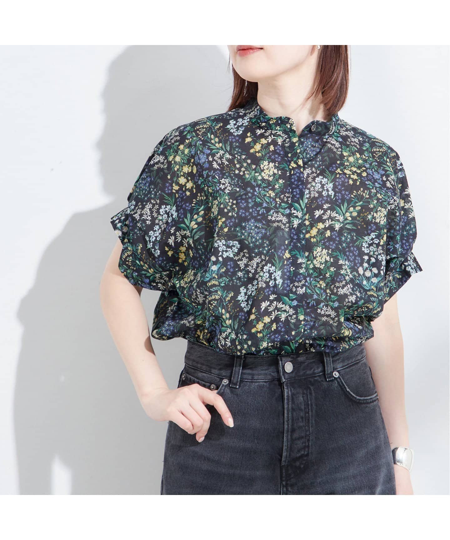 【ジャーナルスタンダード レサージュ/journal standard L'essage】のDEVEAUX/DOT/ムジタックスリーブシャツ インテリア・キッズ・メンズ・レディースファッション・服の通販 founy(ファニー) 　ファッション　Fashion　レディースファッション　WOMEN　トップス・カットソー　Tops/Tshirt　シャツ/ブラウス　Shirts/Blouses　2025年　2025　2025春夏・S/S　Ss,Spring/Summer,2025　ブルー|ID: prp329100004497446 ipo3291000000031727434