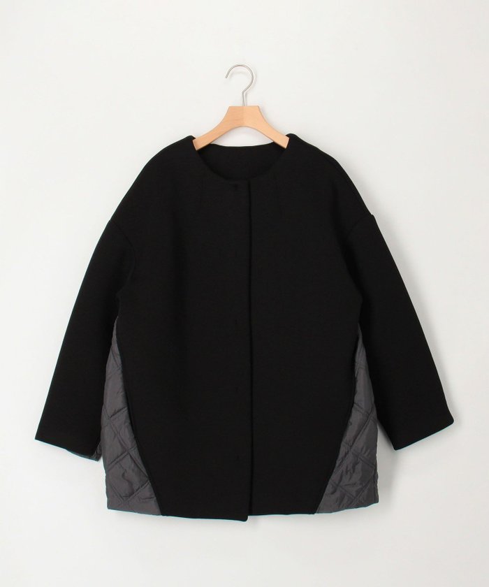 【ノーリーズ/NOLLEY'S】のダンボールニット高密度タフタ切替コート インテリア・キッズ・メンズ・レディースファッション・服の通販 founy(ファニー) https://founy.com/ ファッション Fashion レディースファッション WOMEN アウター Coat Outerwear コート Coats キルティング Quilting 切替 Switching タフタ Taffeta 長袖 Long Sleeve フォルム Form フロント Front ポケット Pocket おすすめ Recommend 2024年 2024 2024-2025秋冬・A/W Aw/Autumn/Winter/Fw/Fall/2024-2025 |ID: prp329100004497460 ipo3291000000031992158
