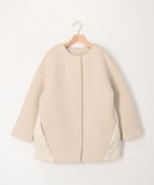 【ノーリーズ/NOLLEY'S】のダンボールニット高密度タフタ切替コート キナリ|ID: prp329100004497460 ipo3291000000031992163