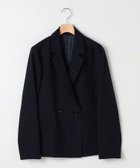 【ノーリーズ/NOLLEY'S】の《セットアップ可能》ウールライクツイル テーラードショートジャケット ネイビー|ID: prp329100004497472 ipo3291000000031992233