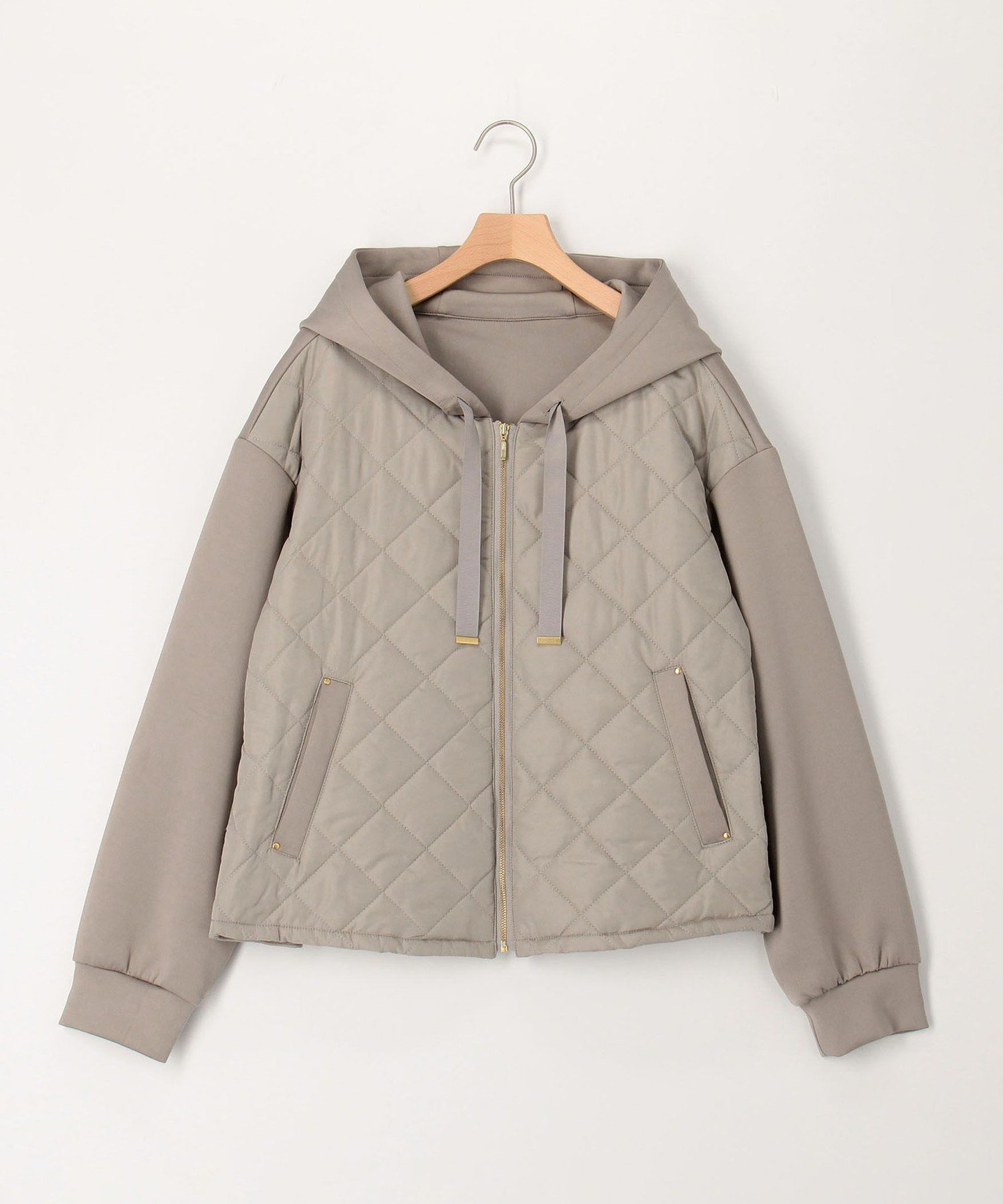 【ノーリーズ/NOLLEY'S】のZIPフリルパーカー インテリア・キッズ・メンズ・レディースファッション・服の通販 founy(ファニー) 　ファッション　Fashion　レディースファッション　WOMEN　トップス・カットソー　Tops/Tshirt　パーカ　Sweats　カットソー　Cut And Sew　キルティング　Quilting　パーカー　Hoodie　フェミニン　Feminine　フリル　Frills　おすすめ　Recommend　2024年　2024　2024-2025秋冬・A/W　Aw/Autumn/Winter/Fw/Fall/2024-2025　モカ|ID: prp329100004497497 ipo3291000000031992149