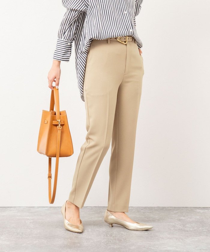 【ノーリーズ/NOLLEY'S】の《セットアップ対応》ウォッシャブルツイルテーパードパンツ インテリア・キッズ・メンズ・レディースファッション・服の通販 founy(ファニー) https://founy.com/ ファッション Fashion レディースファッション WOMEN セットアップ Setup パンツ Pants 2025年 2025 2025春夏・S/S Ss,Spring/Summer,2025 おすすめ Recommend ジャケット Jacket ストレッチ Stretch セットアップ Set Up ツイル Twill デスク Desk ワーク Work 軽量 Lightweight |ID: prp329100004497535 ipo3291000000031727974