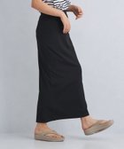 【その他のブランド/Other】のLAND WATER リブ ロング スカート -マシンウォッシャブル・UVカット- BLACK|ID: prp329100004498047 ipo3291000000032579642