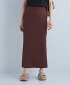 【その他のブランド/Other】のLAND WATER リブ ロング スカート -マシンウォッシャブル・UVカット- WINE|ID: prp329100004498047 ipo3291000000032579644