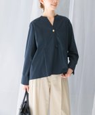 【アーバンリサーチ ロッソ/URBAN RESEARCH ROSSO】のウォッシャブルデザインシャツブラウス 人気、トレンドファッション・服の通販 founy(ファニー) ファッション Fashion レディースファッション WOMEN トップス・カットソー Tops/Tshirt シャツ/ブラウス Shirts/Blouses 2025年 2025 2025春夏・S/S Ss,Spring/Summer,2025 ウォッシャブル Washable スキッパー Skipper エレガント 上品 Elegant 夏 Summer S/S・春夏 Ss・Spring/Summer thumbnail NAVY|ID: prp329100004498093 ipo3291000000031732422