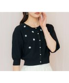【ウィルセレクション/WILLSELECTION】のフラワーパーツラメカーディガン 人気、トレンドファッション・服の通販 founy(ファニー) ファッション Fashion レディースファッション WOMEN トップス・カットソー Tops/Tshirt カーディガン Cardigans カーディガン Cardigan コンパクト Compact シャイニー Shiny スリット Slit スリーブ Sleeve パール Pearl フィット Fit フラワー Flower モチーフ Motif エレガント 上品 Elegant 夏 Summer thumbnail ブラック|ID: prp329100004498196 ipo3291000000031733180