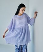 【レプシィム ローリーズファーム/LEPSIM LOWRYS FARM】の2WAYギャザーチュニックワンピースSS 人気、トレンドファッション・服の通販 founy(ファニー) ファッション Fashion レディースファッション Ladies' Fashion Online ワンピース Dress チュニック Tunic おすすめ Recommend チュニック Tunic フェミニン Feminine ボトム Bottom リボン Ribbon thumbnail パープル95|ID: prp329100004498243 ipo3291000000032638592