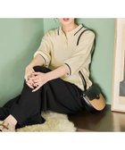 【フリークスストア/FREAK'S STORE】のサマーニット ライン 半袖 ポロシャツ(ハンドウォッシャブル)【限定展開】 25SS ナチュラル|ID: prp329100004498270 ipo3291000000031858414