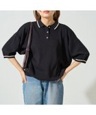 【フリークスストア/FREAK'S STORE】のサマーニット ライン 半袖 ポロシャツ(ハンドウォッシャブル)【限定展開】 25SS ブラック|ID: prp329100004498270 ipo3291000000031858415