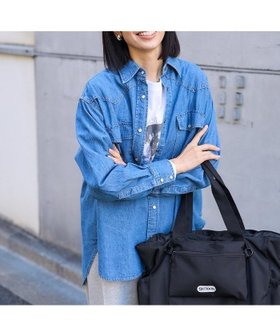 【フリークスストア/FREAK'S STORE】のウエスタン調 カシュクールデニムシャツ 25SS 人気、トレンドファッション・服の通販 founy(ファニー) ファッション Fashion レディースファッション WOMEN トップス・カットソー Tops/Tshirt シャツ/ブラウス Shirts/Blouses 2025年 2025 2025春夏・S/S Ss,Spring/Summer,2025 ウエスタン Western シンプル Simple デニム Denim トレンド Trend バランス Balance ベーシック Basic 夏 Summer 春 Spring S/S・春夏 Ss・Spring/Summer |ID:prp329100004498287