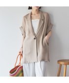 【ドゥ アルシーヴ/Doux archives】のメッシュフレンチスリーブジャケット 人気、トレンドファッション・服の通販 founy(ファニー) ファッション Fashion レディースファッション WOMEN アウター Coat Outerwear ジャケット Jackets インナー Inner シアー Sheer 切替 Switching thumbnail BEIGE|ID: prp329100004498348 ipo3291000000031939383