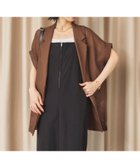 【ドゥ アルシーヴ/Doux archives】のメッシュフレンチスリーブジャケット BROWN|ID:prp329100004498348