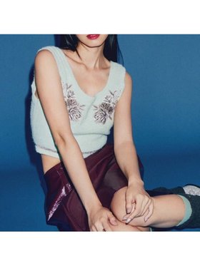 【リリーブラウン/Lily Brown】 【LILY BROWN*KEITA MARUYAMA】モチーフニットビスチェ人気、トレンドファッション・服の通販 founy(ファニー) ファッション Fashion レディースファッション WOMEN トップス・カットソー Tops/Tshirt ニット Knit Tops ビスチェ Bustier アンサンブル Ensemble オレンジ Orange カーディガン Cardigan コレクション Collection ドット Dot 人気 Popularity モチーフ Motif リボン Ribbon おすすめ Recommend |ID:prp329100004498370