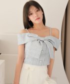 【リップサービス/LIP SERVICE】のLIP SERVICE/ツイードリボンオフショルトップス 人気、トレンドファッション・服の通販 founy(ファニー) ファッション Fashion レディースファッション Fashion for Women トップス・カットソー Cut & Sew Tops ガーリー Girly, Feminine Style シャーリング Shirring, Ruched スプリング Spring, Spring Collection ダウン Down, Puffer チェック Check, Plaid, Tartan デニム Denim, Jeans Material フェミニン Feminine, Girly フリンジ Fringe, Tassel プリーツ Pleats, Pleated ボトム Bottoms, Lower Wear マーメイド Mermaid, Fishtail Silhouette ミックス Mix, Mixed Style リボン Ribbon, Bow ワイド Wide, Wide Fit おすすめ Recommended / Our Picks thumbnail ブルー|ID: prp329100004498402 ipo3291000000033424372