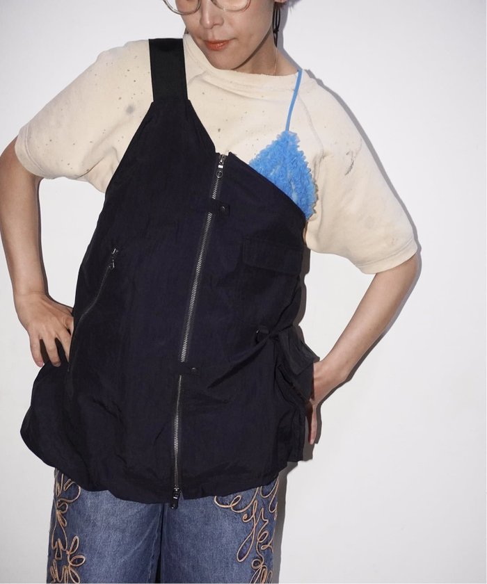 【ジャーナルスタンダード/JOURNAL STANDARD】の【YOU LOOK GOOD*JS】テックワンショルダーベスト インテリア・キッズ・メンズ・レディースファッション・服の通販 founy(ファニー) https://founy.com/ ファッション Fashion レディースファッション WOMEN アウター Coat Outerwear トップス・カットソー Tops/Tshirt ベスト/ジレ Gilets/Vests アウトドア Outdoor コレクション Collection サロペット Overalls ショルダー Shoulder スタンダード Standard スポーティ Sporty デニム Denim ドッキング Docking 定番 Standard ベスト Vest ベーシック Basic ポケット Pocket 2025年 2025 2025春夏・S/S Ss,Spring/Summer,2025 |ID: prp329100004498468 ipo3291000000031873035