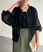 【シェトワ/Chez toi】のメッシュブルゾン 人気、トレンドファッション・服の通販 founy(ファニー) ファッション Fashion レディースファッション WOMEN アウター Coat Outerwear ブルゾン Blouson/Jackets カットソー Cut And Sew シンプル Simple デニム Denim バランス Balance フェミニン Feminine フレア Flare ブルゾン Blouson メッシュ Mesh リラックス Relax プチプライス・低価格 Affordable おすすめ Recommend エレガント 上品 Elegant thumbnail ブラック|ID: prp329100004498487 ipo3291000000031735792
