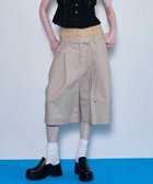 【メゾンスペシャル/MAISON SPECIAL】の2way Double Waist Curve Shorts BGE|ID: prp329100004498657 ipo3291000000031949897