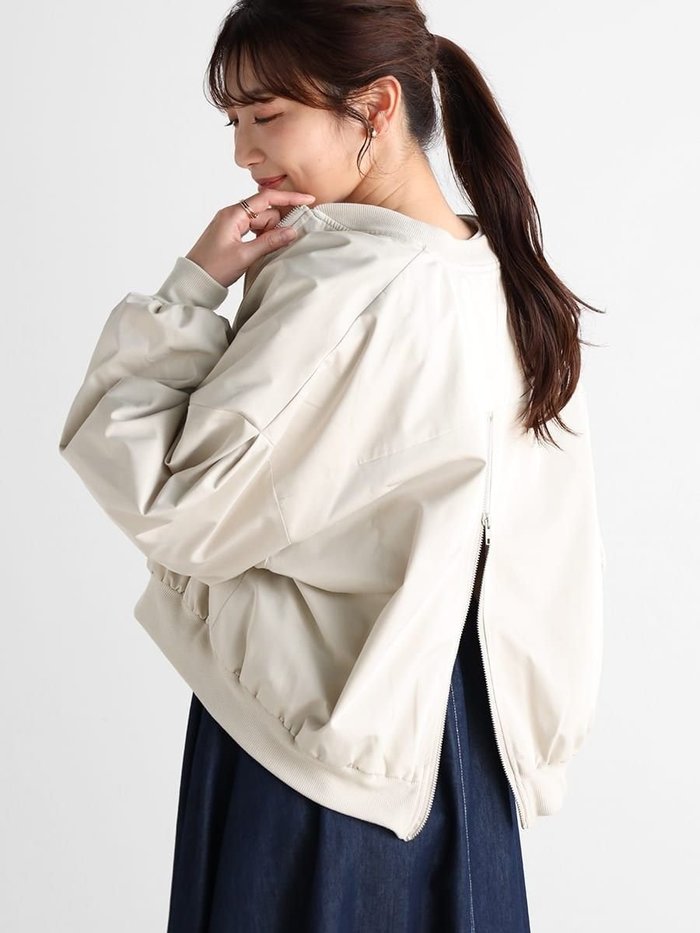 【ヴァン/Vin】のバックジップオーバーブルゾン インテリア・キッズ・メンズ・レディースファッション・服の通販 founy(ファニー) https://founy.com/ ファッション Fashion レディースファッション WOMEN アウター Coat Outerwear ブルゾン Blouson/Jackets バッグ Bag クロップド Cropped コンパクト Compact ジップ Zip トレンド Trend バランス Balance ブルゾン Blouson マニッシュ Mannish |ID: prp329100004498699 ipo3291000000031872950
