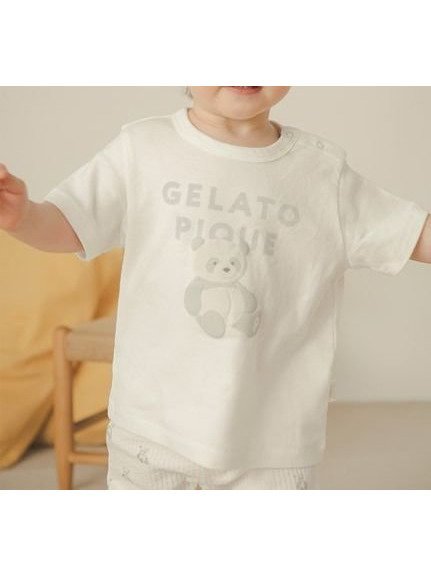 【ジェラート ピケ/gelato pique / KIDS】の【BABY】ぬいぐるみワンポイントTシャツ インテリア・キッズ・メンズ・レディースファッション・服の通販 founy(ファニー) 　ファッション　Fashion　キッズファッション　KIDS　おすすめ　Recommend　カットソー　Cut And Sew　プリント　Print　ラベンダー　Lavender　ロング　Long　ワンポイント　One Point　OWHT[002]|ID: prp329100004498794 ipo3291000000031738071