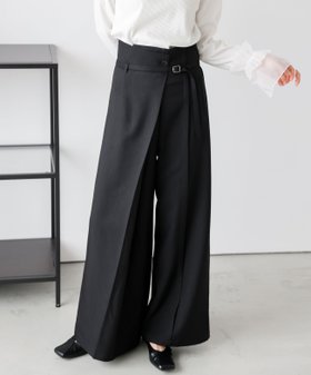 【その他のブランド/Other】の日本製 ラップデザインパンツ 人気、トレンドファッション・服の通販 founy(ファニー) ファッション Fashion レディースファッション WOMEN パンツ Pants ツイル Twill マニッシュ Mannish ラップ Wrap 日本製 Made In Japan |ID:prp329100004498811