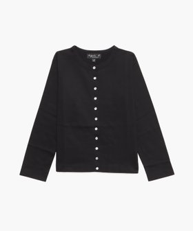 【アニエスベー ファム/agnes b. / KIDS】のJ000 E CARDIGAN キッズ カーディガンプレッション 人気、トレンドファッション・服の通販 founy(ファニー) ファッション Fashion キッズファッション KIDS カッティング Cutting カットソー Cut And Sew カーディガン Cardigan ビスチェ Bustier メルトン Melton メンズ Mens 半袖 Short Sleeve 定番 Standard 春 Spring 秋 Autumn/Fall |ID:prp329100004498812