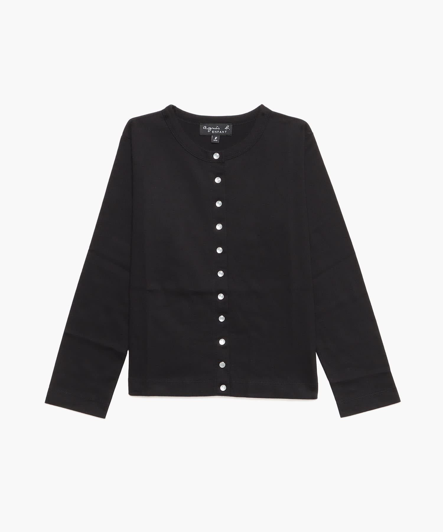 【アニエスベー ファム/agnes b. / KIDS】のJ000 E CARDIGAN キッズ カーディガンプレッション 人気、トレンドファッション・服の通販 founy(ファニー) 　ファッション　Fashion　キッズファッション　KIDS　カッティング　Cutting　カットソー　Cut And Sew　カーディガン　Cardigan　ビスチェ　Bustier　メルトン　Melton　メンズ　Mens　半袖　Short Sleeve　定番　Standard　春　Spring　秋　Autumn/Fall　 other-1|ID: prp329100004498812 ipo3291000000031893239