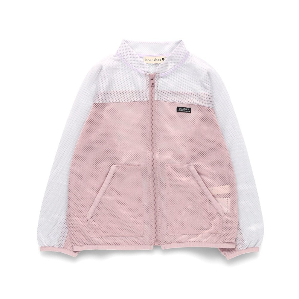 【ブランシェス/branshes / KIDS】の【虫よけ】メッシュジャケット インテリア・キッズ・メンズ・レディースファッション・服の通販 founy(ファニー) 　ファッション　Fashion　キッズファッション　KIDS　アウター　Coat Outerwear /Kids　ジャケット　Jacket　ポケット　Pocket　メッシュ　Mesh　夏　Summer　ピンク|ID: prp329100004498821 ipo3291000000031994067