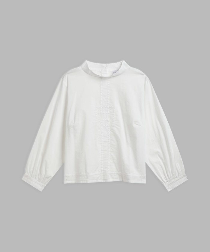 【アニエスベー ファム/agnes b. FEMME】のAM06 HAUT ノーカラーブラウス インテリア・キッズ・メンズ・レディースファッション・服の通販 founy(ファニー) https://founy.com/ ファッション Fashion レディースファッション WOMEN トップス・カットソー Tops/Tshirt シャツ/ブラウス Shirts/Blouses シンプル Simple エレガント 上品 Elegant |ID: prp329100004498852 ipo3291000000031994555