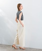 【アーバンリサーチ ロッソ/URBAN RESEARCH ROSSO】のサス付きタックワイドパンツ 人気、トレンドファッション・服の通販 founy(ファニー) ファッション Fashion レディースファッション WOMEN パンツ Pants 2024年 2024 2024春夏・S/S Ss,Spring/Summer,2024 コンパクト Compact センター Center ロング Long ワイド Wide 夏 Summer S/S・春夏 Ss・Spring/Summer |ID:prp329100004498880