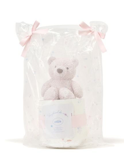 【ジェラート ピケ/gelato pique / KIDS】の【BABY】ダイパーケーキ1段 インテリア・キッズ・メンズ・レディースファッション・服の通販 founy(ファニー) 　ファッション　Fashion　キッズファッション　KIDS　オーガニック　Organic　パウダー　Powder　ファブリック　Fabric　リボン　Ribbon　PNK[066]|ID: prp329100004499007 ipo3291000000031739983