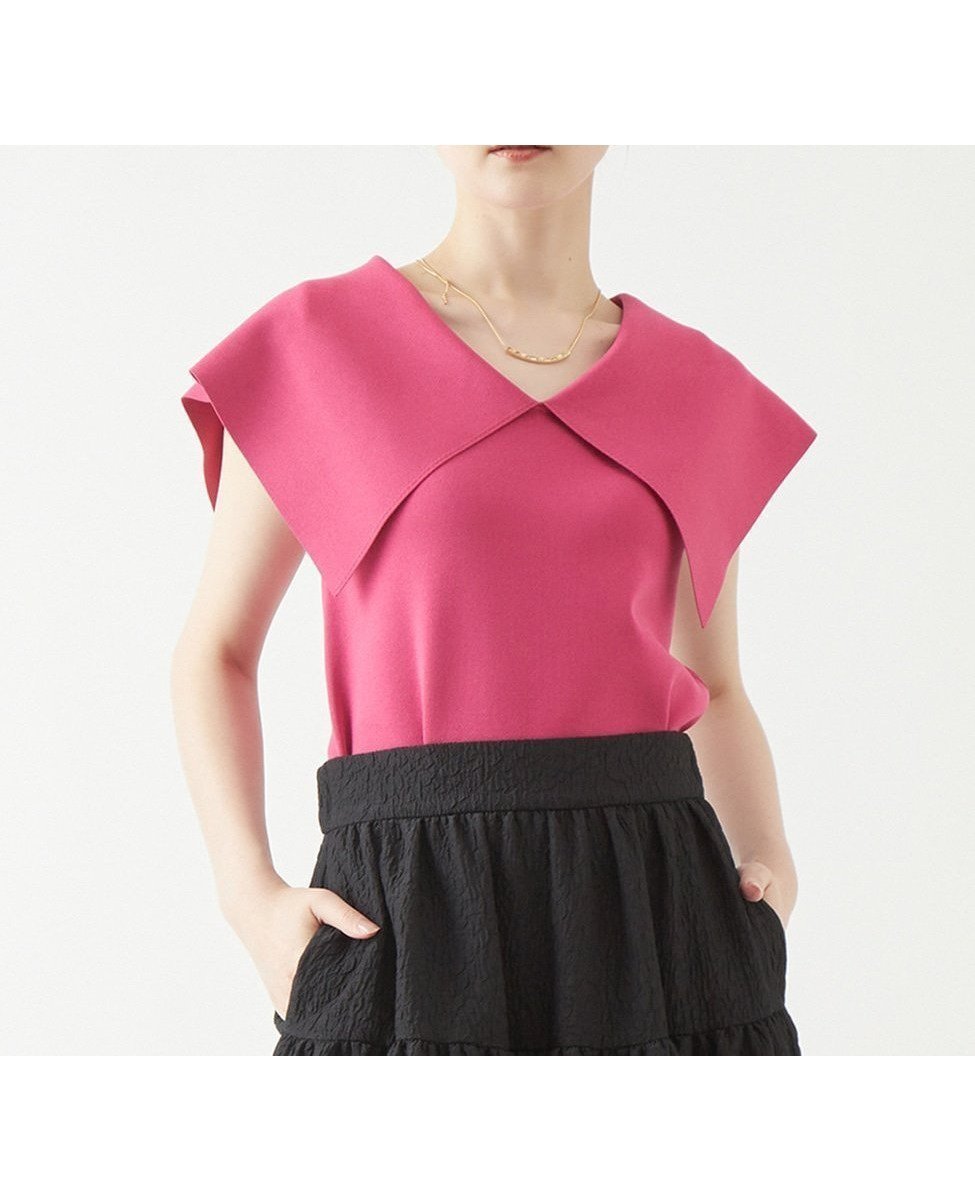 【ティアラ/Tiara】のビッグカラーニット 人気、トレンドファッション・服の通販 founy(ファニー) 　ファッション　Fashion　レディースファッション　WOMEN　トップス・カットソー　Tops/Tshirt　ニット　Knit Tops　クラシカル　Classical　デコルテ　Decolletage　 other-1|ID: prp329100004499021 ipo3291000000031740092