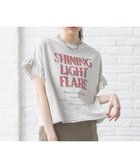 【グローバルワーク/GLOBAL WORK】のヘビロッTEEフリルプリント半袖/325970 人気、トレンドファッション・服の通販 founy(ファニー) ファッション Fashion レディースファッション Fashion for Women トップス・カットソー Cut & Sew Tops インナー Innerwear サロペット Overalls, Salopette ジャケット Jacket, Outerwear トレンド Trend, Trending Now フリル Frill, Ruffle フレアースカート Flared Skirt, A-Line Skirt フロント Front, Front Design プリント Print, Printed Pattern ヴィンテージ Vintage Style 半袖 Short Sleeve, Half Sleeve thumbnail 杢グレー12|ID: prp329100004499467 ipo3291000000033795115