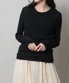 【ミューニック/Munich】のシアーストレッチリブクルーネックプルオーバー 人気、トレンドファッション・服の通販 founy(ファニー) ファッション Fashion レディースファッション WOMEN トップス・カットソー Tops/Tshirt プルオーバー Pullover インナー Inner シアー Sheer ストレッチ Stretch トレンド Trend ベーシック Basic ボーダー Border A/W・秋冬 Aw・Autumn/Winter・Fw・Fall-Winter 2024年 2024 2024-2025秋冬・A/W Aw/Autumn/Winter/Fw/Fall/2024-2025 thumbnail blk|ID: prp329100004499493 ipo3291000000031744813