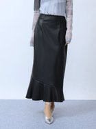 【ラシュッド/LASUD】のエコレザーマーメイドスカート ブラック|ID: prp329100004499551 ipo3291000000031936666