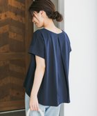 【アーバンリサーチ ドアーズ/URBAN RESEARCH DOORS】の『仁村紗和さん着用』『UR TECH』サマシェアバックデザインプルオーバー NAVY|ID: prp329100004499556 ipo3291000000032553563