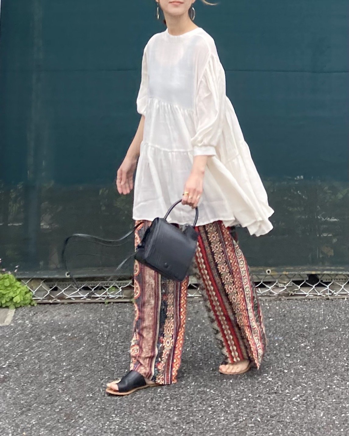 【コーナーズ/CORNERS】のCORNERS by KR エスニックストライプワイドパンツ インテリア・キッズ・メンズ・レディースファッション・服の通販 founy(ファニー) 　ファッション　Fashion　レディースファッション　WOMEN　パンツ　Pants　エスニック　Ethnic　シンプル　Simple　ストライプ　Stripe　トレンド　Trend　プリント　Print　リラックス　Relax　ルーズ　Loose　ワイド　Wide　人気　Popularity　今季　This Season　レッド|ID: prp329100004499559 ipo3291000000031993862