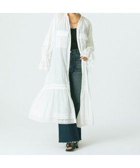 【ローズバッド/ROSE BUD】の(mag.by c)COTTON DOBBY STRIPE LONG DRESS 人気、トレンドファッション・服の通販 founy(ファニー) ファッション Fashion レディースファッション WOMEN ワンピース Dress ドレス Party Dresses ガウン Gown ストライプ Stripe バランス Balance ポケット Pocket 羽織 Haori リボン Ribbon レース Race |ID:prp329100004499704