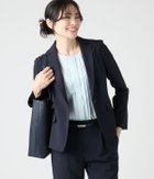 【ニューヨーカー/NEWYORKER】のウォッシャブルストレッチ ノッチドラペル1釦ジャケット 人気、トレンドファッション・服の通販 founy(ファニー) ファッション Fashion レディースファッション WOMEN アウター Coat Outerwear ジャケット Jackets シンプル Simple ジャケット Jacket ストレッチ Stretch セットアップ Set Up ベーシック Basic ボトム Bottom ポケット Pocket 夏 Summer 春 Spring S/S・春夏 Ss・Spring/Summer thumbnail ネイビー|ID: prp329100004499707 ipo3291000000032361833