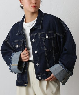 【コロニートゥーワンスリーナイン/COLONY 2139】のワイドスリーブGジャン 人気、トレンドファッション・服の通販 founy(ファニー) ファッション Fashion レディースファッション WOMEN アウター Coat Outerwear ジャケット Jacket スリーブ Sleeve デニム Denim トレンド Trend ロング Long ワイド Wide 今季 This Season 定番 Standard |ID:prp329100004499712