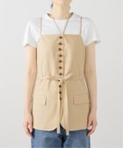 【ジャーナルスタンダード レサージュ/journal standard L'essage】の【GABRIEL LEE】BUTTON DETAILED STRAP VEST ベスト 人気、トレンドファッション・服の通販 founy(ファニー) ファッション Fashion レディースファッション WOMEN アウター Coat Outerwear トップス・カットソー Tops/Tshirt ベスト/ジレ Gilets/Vests 2025年 2025 2025春夏・S/S Ss,Spring/Summer,2025 ベスト Vest thumbnail ベージュ|ID: prp329100004499715 ipo3291000000031746788