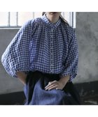【ドミンゴ/DOMINGO】のフレンチリネンギンガム グランシャツ 人気、トレンドファッション・服の通販 founy(ファニー) ファッション Fashion レディースファッション Ladies' Fashion Online トップス・カットソー Tops/Tshirt シャツ/ブラウス Shirts/Blouses 春 Spring 秋 Autumn/Fall カーディガン Cardigan ギャザー Gather ギンガム Gingham ジャケット Jacket チェック Check ドレープ Drape バランス Balance ファブリック Fabric フォルム Form ミリタリー Military リネン Linen S/S・春夏 Ss・Spring/Summer おすすめ Recommend 夏 Summer エレガント 上品 Elegant thumbnail ブルー系その他|ID: prp329100004499748 ipo3291000000032572602
