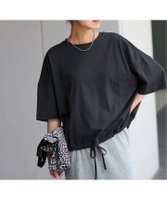 【ジャーナルスタンダード レリューム/JOURNAL STANDARD relume】の《追加 》ギャザーヘムショートスリーブTシャツ 人気、トレンドファッション・服の通販 founy(ファニー) ファッション Fashion レディースファッション WOMEN トップス・カットソー Tops/Tshirt シャツ/ブラウス Shirts/Blouses ロング / Tシャツ T-Shirts 2025年 2025 2025春夏・S/S Ss,Spring/Summer,2025 |ID:prp329100004499792