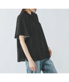 【グローバルワーク/GLOBAL WORK】のさらさらリラックスパイピング半袖/288591 ブラックドット10|ID: prp329100004500071 ipo3291000000031952658