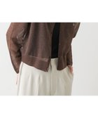 【センスオブプレイス/SENSE OF PLACE by URBAN RESEARCH】のシシュウコンパクトシアーカーディガン 人気、トレンドファッション・服の通販 founy(ファニー) ファッション Fashion レディースファッション WOMEN トップス・カットソー Tops/Tshirt カーディガン Cardigans 2025年 2025 2025春夏・S/S Ss,Spring/Summer,2025 おすすめ Recommend インナー Inner カーディガン Cardigan キャミ Cami クロップド Cropped シアー Sheer シンプル Simple ジャケット Jacket ワンポイント One Point 夏 Summer 定番 Standard 春 Spring S/S・春夏 Ss・Spring/Summer 秋 Autumn/Fall 防寒 Cold Protection thumbnail BROWN|ID: prp329100004500099 ipo3291000000031990825